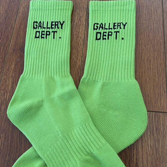 GALLERY DEPT. Green Socks - Picture 3 of 3